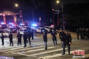 海口约200名海军陆战队士兵进驻洛杉矶 开始执行警戒守卫任务