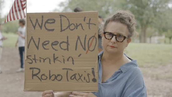特斯拉在得州奥斯汀遭遇抗议活动：反对马斯克(🦂)Robotaxi计划